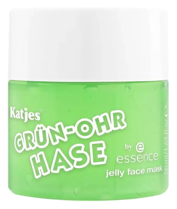 Essence Katjes Grün-Ohr Hase Jelly Face Mask