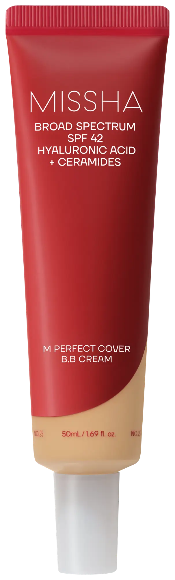 Missha M Perfect Cover BB Cream SPF42 PA+++ #25 Warm Beige