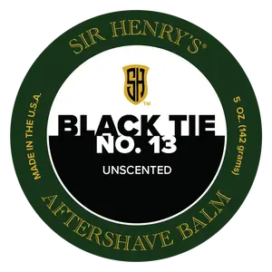 Sir Henry's Aftershave Balm Black Tie No. 13 Unscented