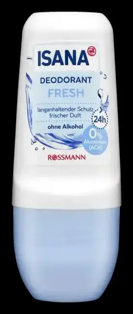 ISANA Deodorant Roll-On Fresh