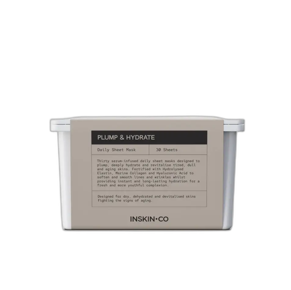 Inskin.Co Plump & Hydrate Daily Sheet Mask