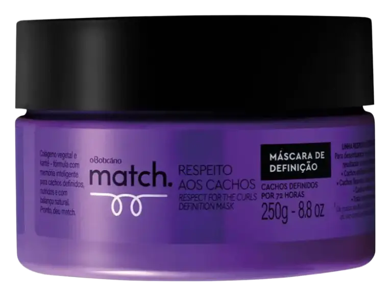 O Boticário Respect For The Curls Definition Mask