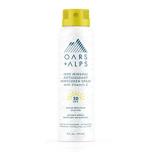 Oars + Alps 100% Mineral Antioxidant Sunscreen Spray SPF 30
