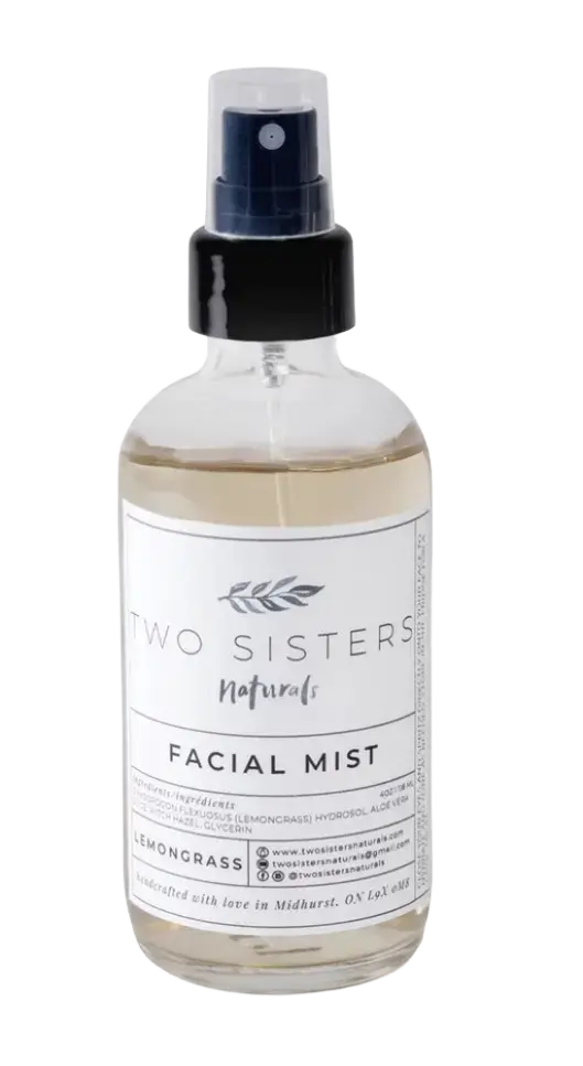 Two Sisters Naturals Facial Mist Lemongrass