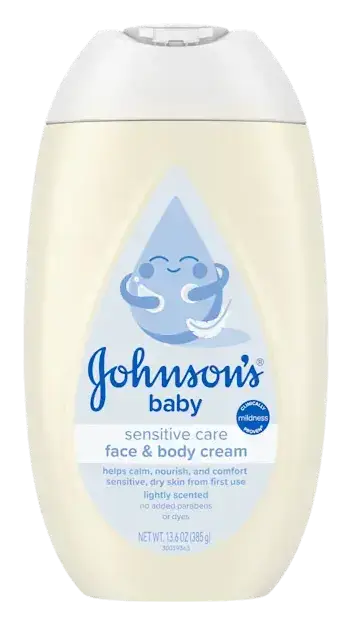 Johnson's Baby Sensitive Care Face & Body Cream