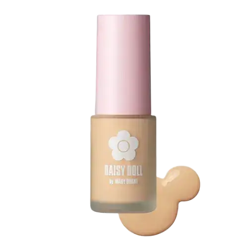 Daisy Doll Liquid Serum Foundation 02 Bright Warm Ivory
