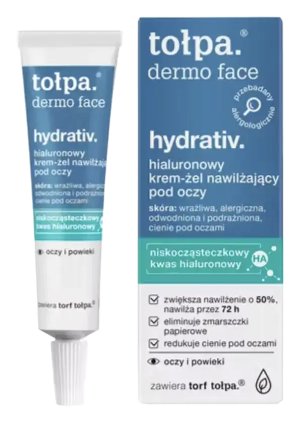 Tołpa Dermo Face Hydrativ. Hialuronowy Krem-Żel Nawilżający Pod Oczy