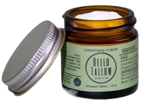 Bello Tallow Whipped Tallow Christmas Cheer