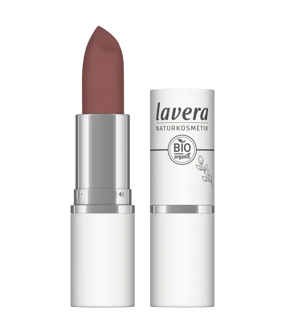 Lavera Velvet Matt Lipstick 02 Auburn Brown
