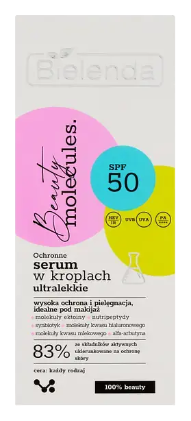 Bielenda Beauty Molecules B5 Protective Ultra-Light Serum SPF 50