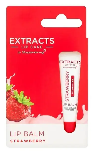Superdrug Extracts Lip Balm Strawberry