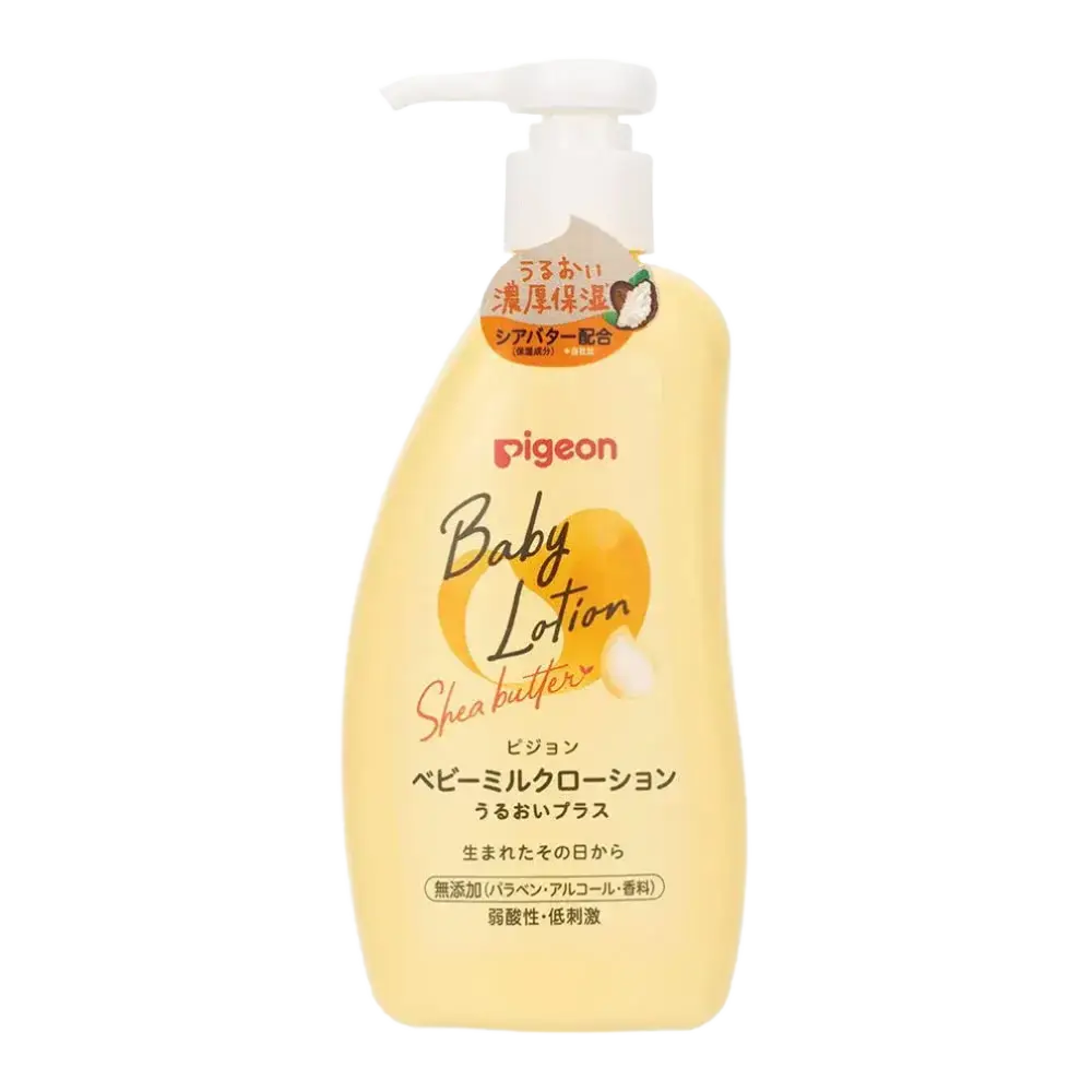Pigeon Baby Milk Lotion Moisture Plus Shea Butter