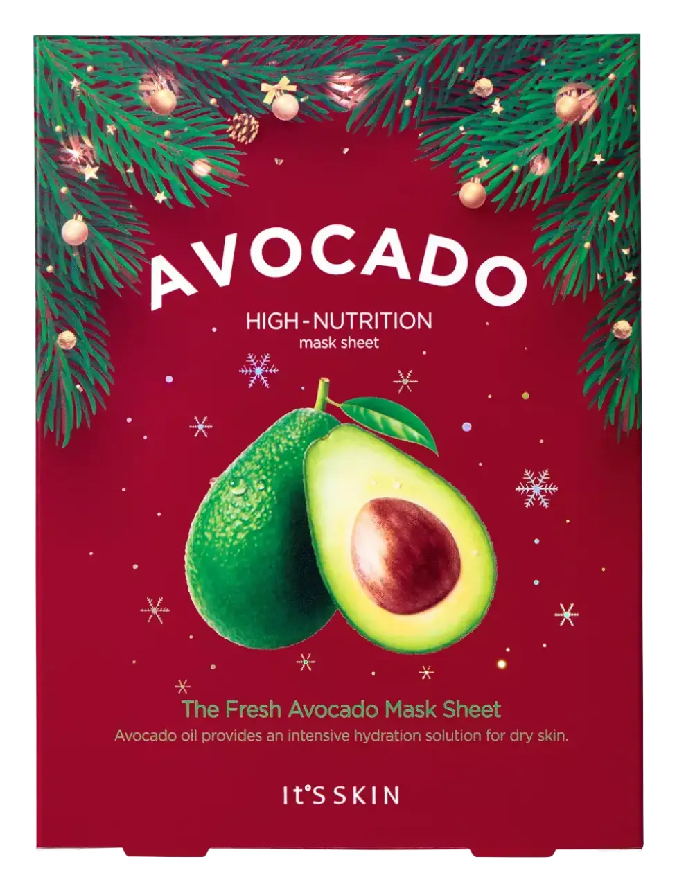 It's Skin The Fresh Avocado High Nutrition Mask Sheet Gift Box