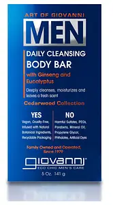 Giovanni Men Daily Cleansing Body Bar