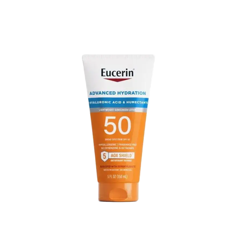 Eucerin Advanced Hydration Lightweight Sunscreen Lotion SPF 50 US