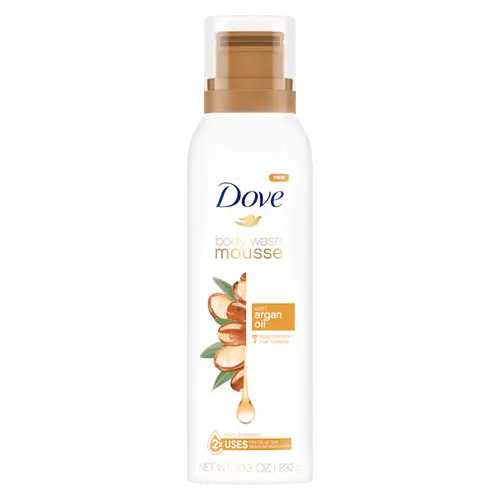 Dove Body Wash Mousse Argan Oil