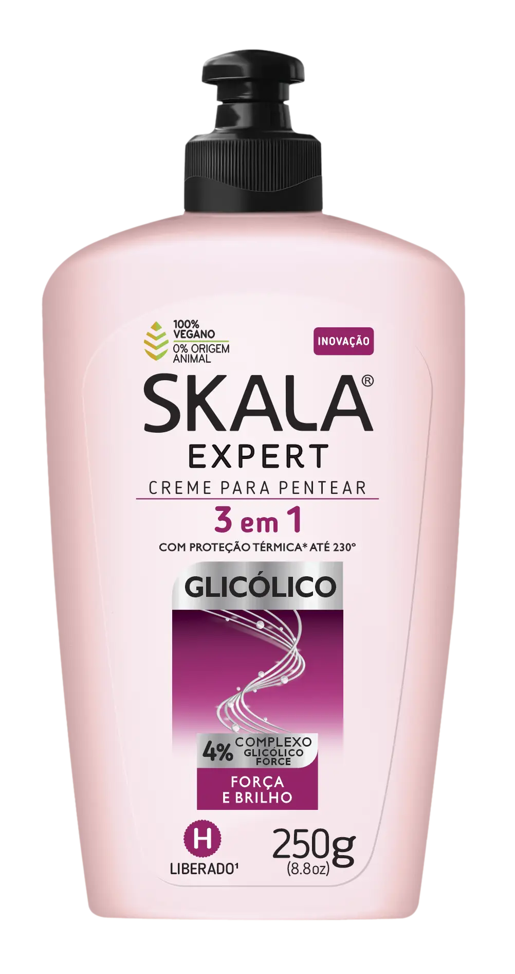 Skala Expert Glicólico Creme Para Pentear 3Em1