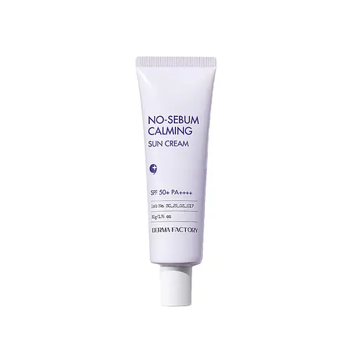 Derma Factory No-Sebum Calming Sun Cream SPF 50+ PA++++