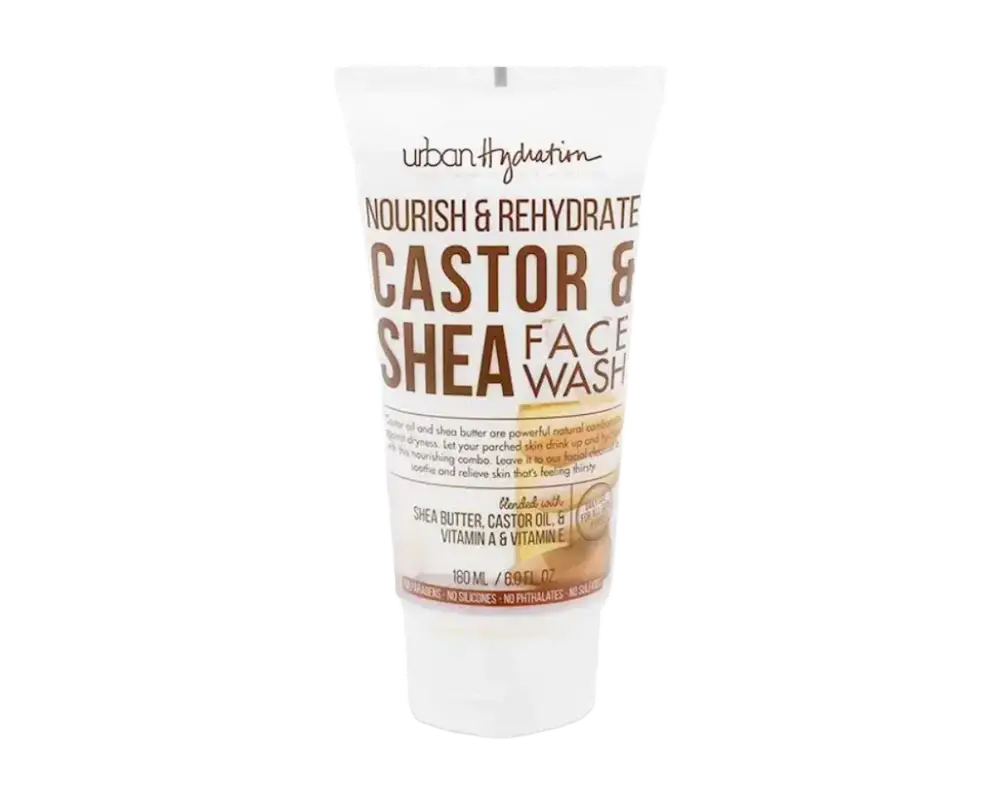 Urban Hydration Nourish & Rehydrate Castor & Shea Face Wash