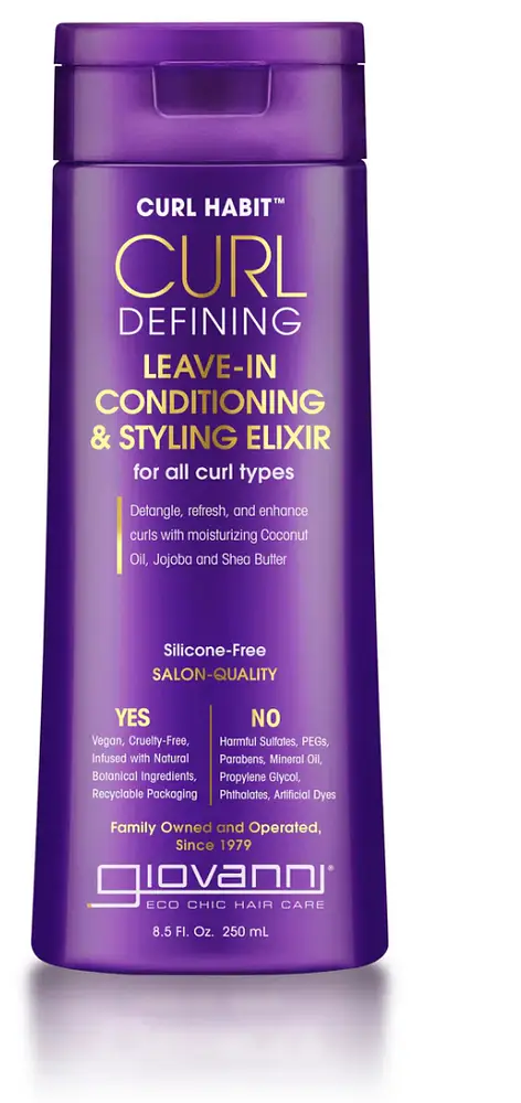 Giovanni Curl Habit Curl Defining Leave-In Conditioning & Styling Elixir