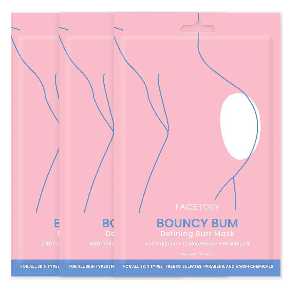 Facetory Bouncy Bum Defining Butt Mask- Caffeine and Rosehip Oil