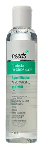 Needs Água Micelar Controle De Oleosidade