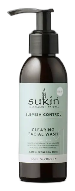 Sukin Clearing Facial Wash