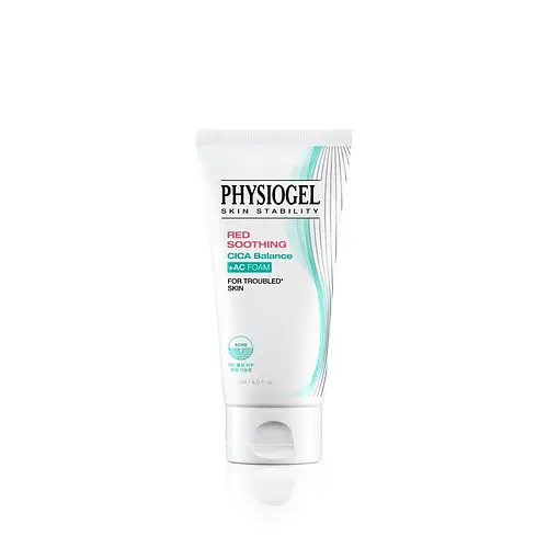 Physiogel Red Soothing Cica Balance +AC Cleansing Foam