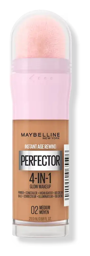 Maybelline Instant Perfector 4-In-1 Glow Foundation 02 Medium