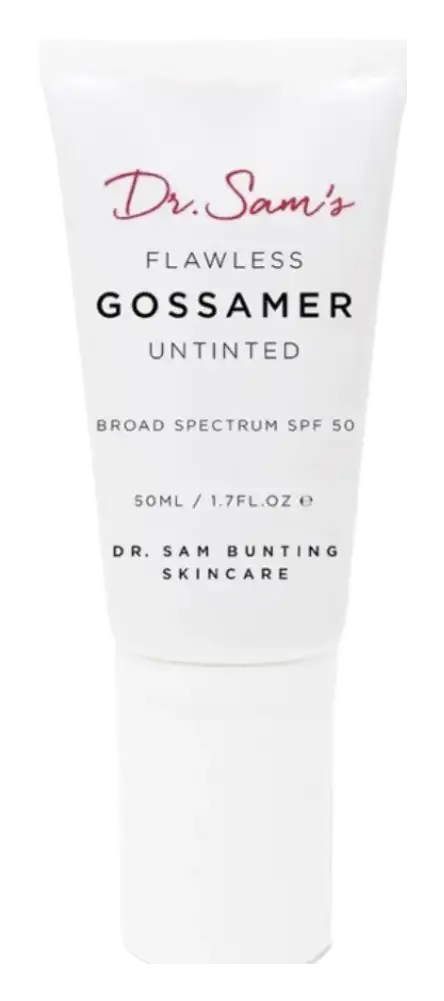 Dr Sam’s Flawless Gossamer Untinted SPF 50