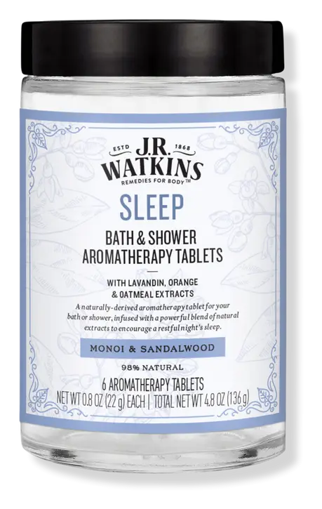 J.R. Watkins SLEEP Bath & Shower Aromatherapy Tablets