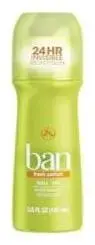 Ban Roll-On Antiperspirant Fresh Cotton