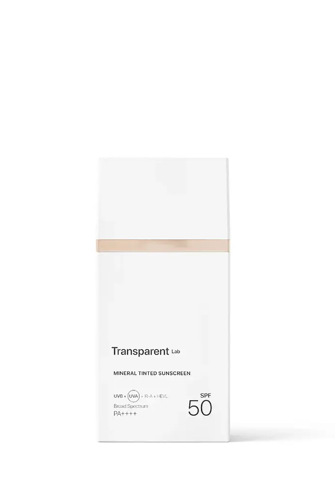 Transparent Lab Mineral Tinted Sunscreen Medium SPF 50 Light
