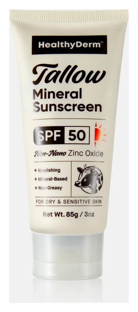 HealthyDerm Tallow Mineral Sunscreen SPF 50