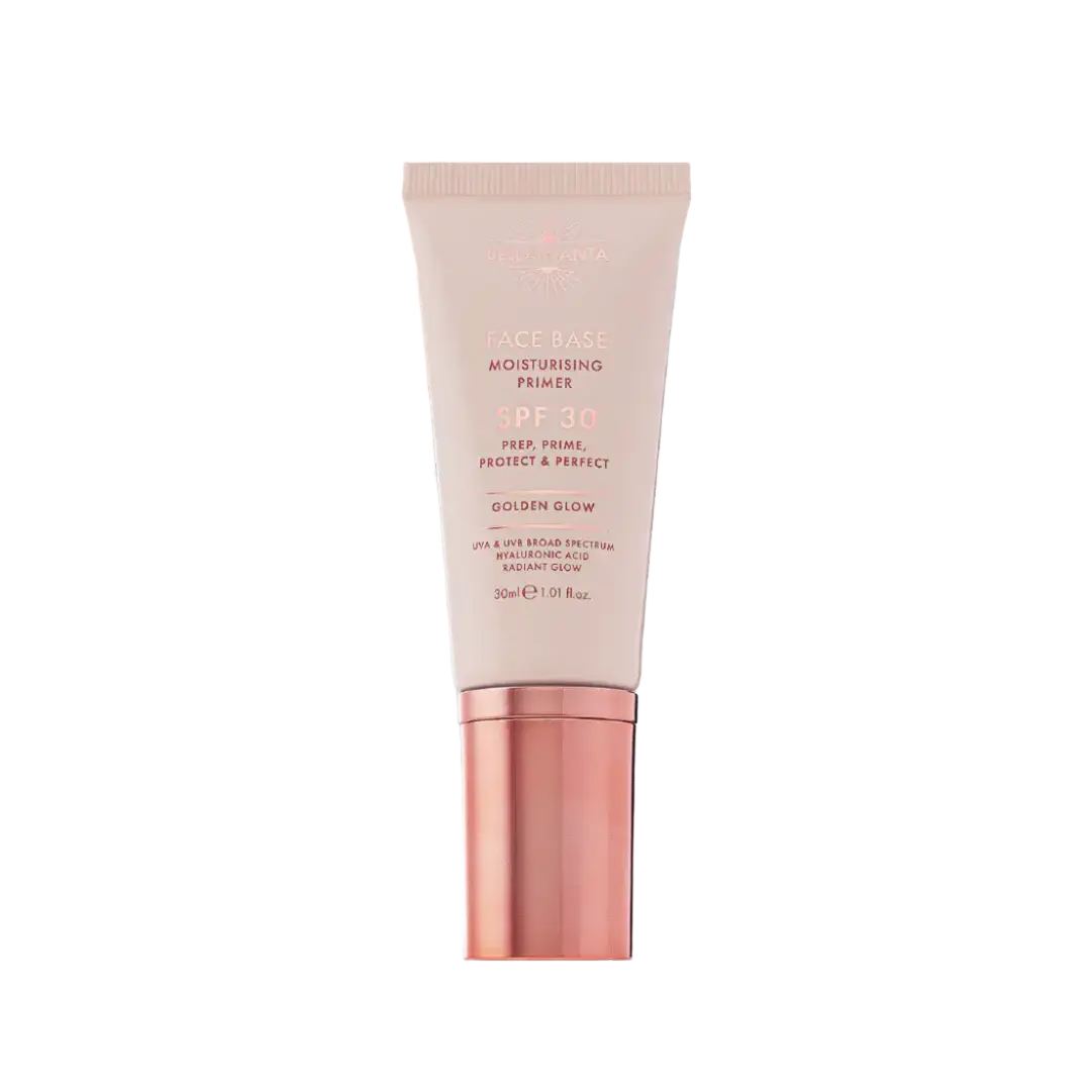 Bellamianta Face Base Moisturising Primer SPF 30 Golden Glow