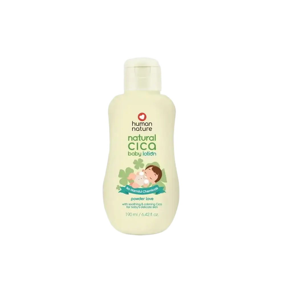 Human Nature Natural Cica Baby Lotion Powder Love