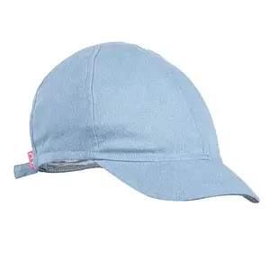 Manetain Satin Lined Cap Cerulean Blue