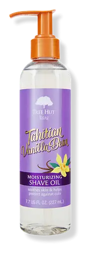 Tree Hut Bare Moisturizing Shave Oil Tahitian Vanilla Bean