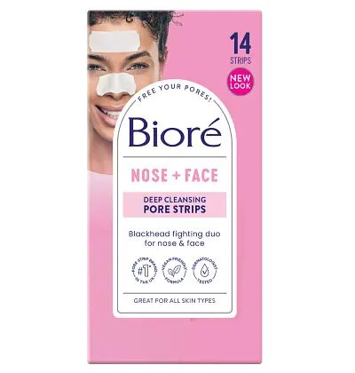 Biore Nose + Face Deep Cleansing Pore Strips