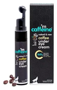 mCaffeine Coffee Under Eye Cream for Dark Circles & Puffiness