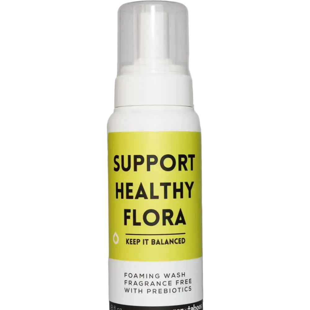 Zerotaboos Support Healthy Flora Foaming Wash