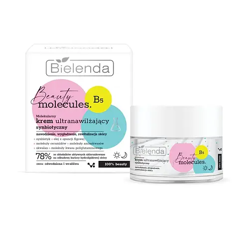 Bielenda Beauty Molecules Molekularny Krem Ultranawilżający Synbiotyczny