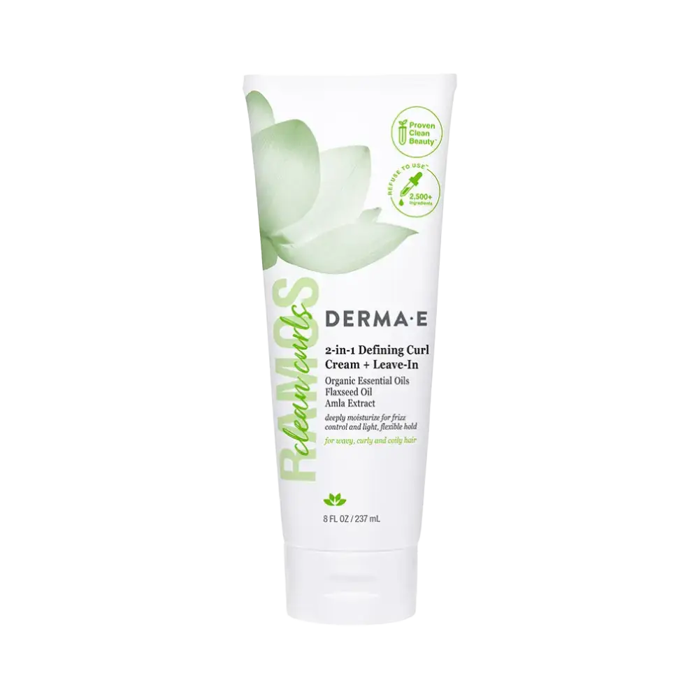 Derma E 2-In-1 Defining Curl Cream + Leave-In