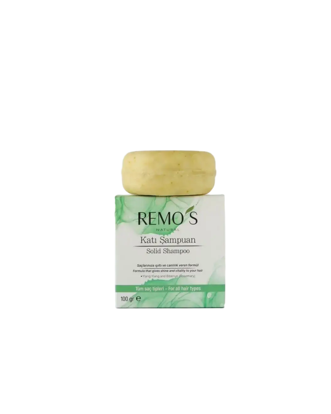 Remos Natural Solid Shampoo