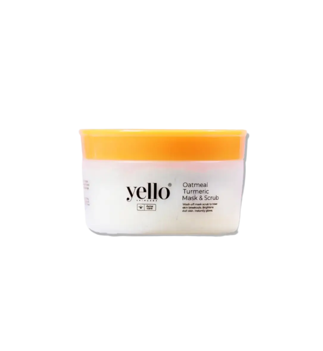 Yello Skincare Oatmeal Turmeric Mask & Scrub