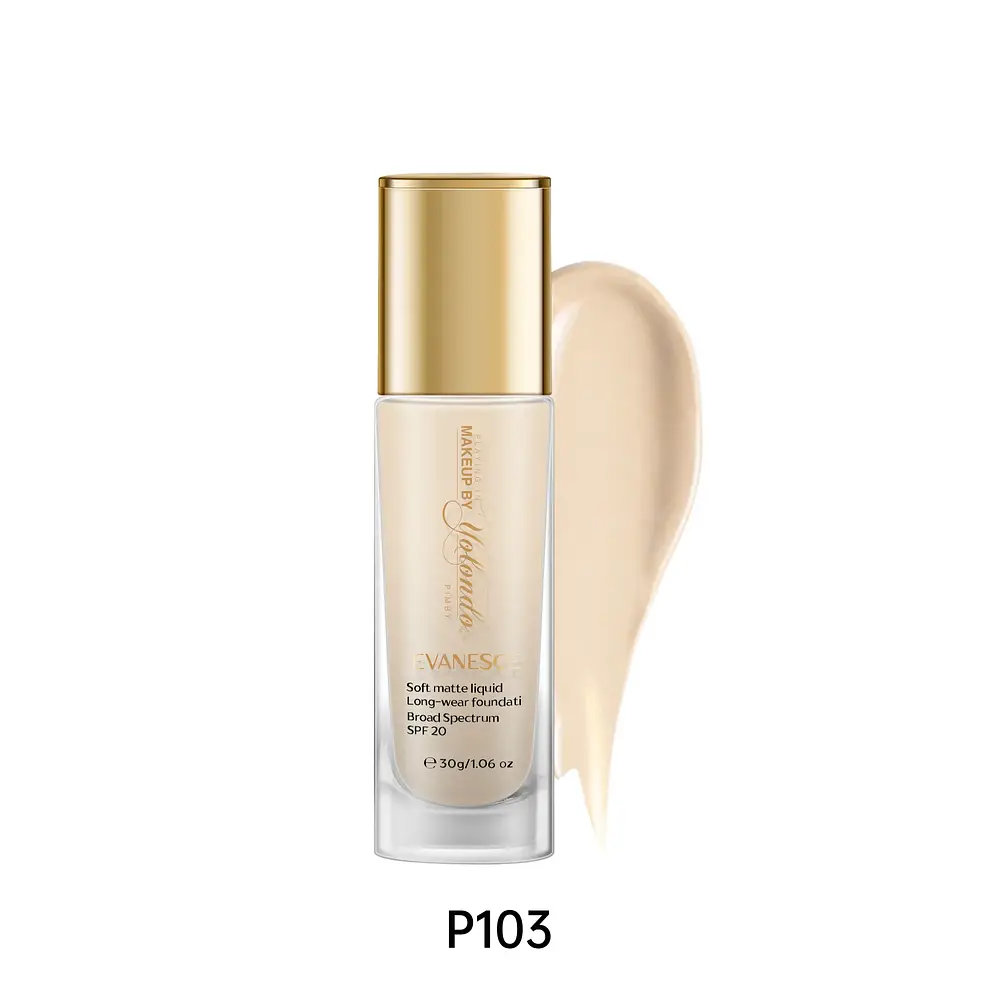 Playing In Makeup By Yolondo Evanesce Soft Matte Liquid Foundation P103