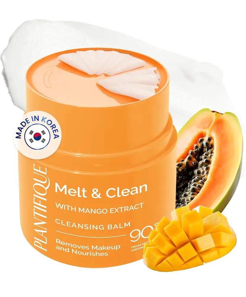 Plantifique Melt & Clean Cleansing Balm Mango and Papaya