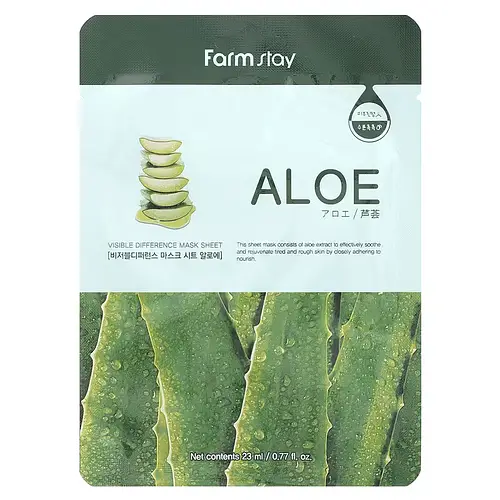Farm Stay Visible Difference Mask Sheet Aloe
