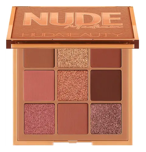 Huda Beauty Nude Obsessions Eyeshadow Palette Nude Medium