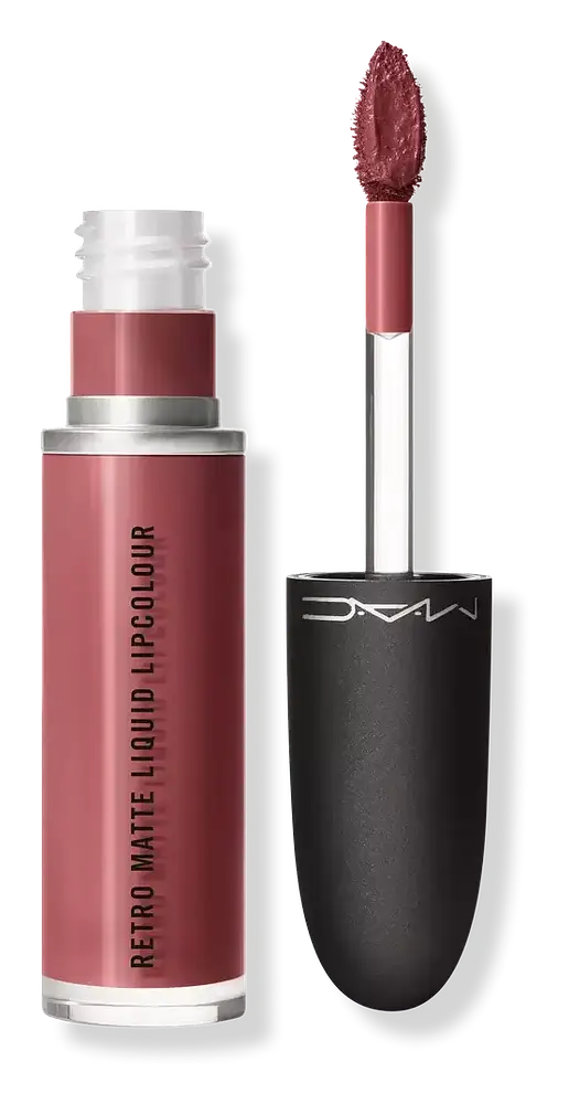 Mac Cosmetics Retro Matte Liquid Lipcolour Topped with Brandy